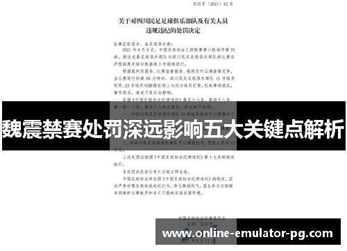 魏震禁赛处罚深远影响五大关键点解析
